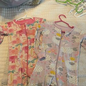 The Children's Place Pink and Lavender Pajama Sets (2 sets)